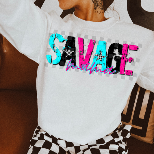 savage bundle (girl) - 4 DIGITAL PNG