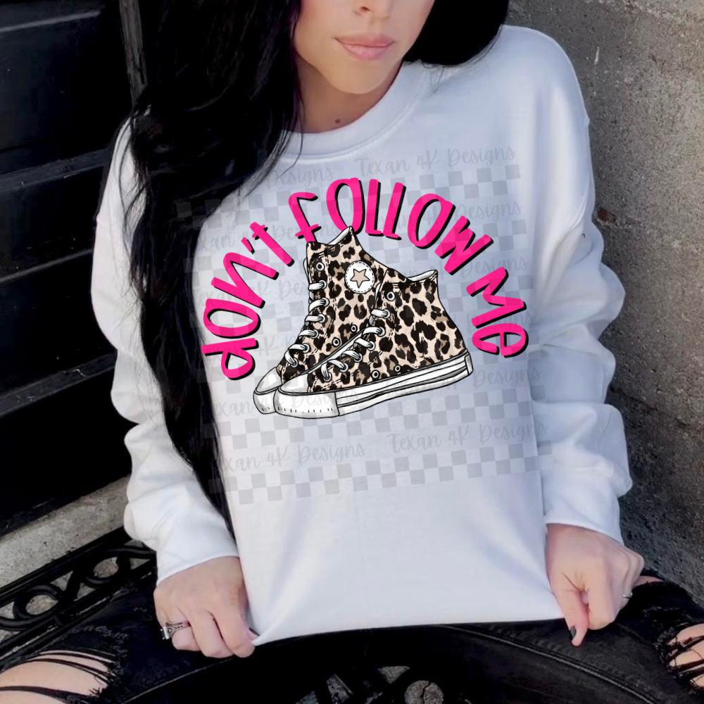 don't follow me - DIGITAL PNG