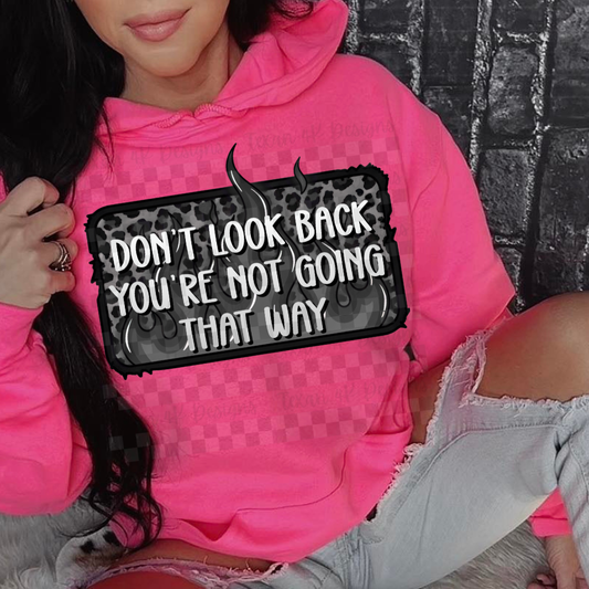 don't look back - DIGITAL PNG