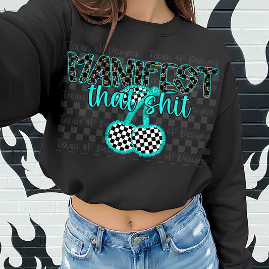 manifest that shit (cherries)- DIGITAL PNG
