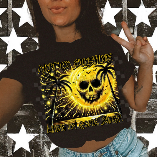 aint no sunshine when i'm gone, B - DIGITAL PNG