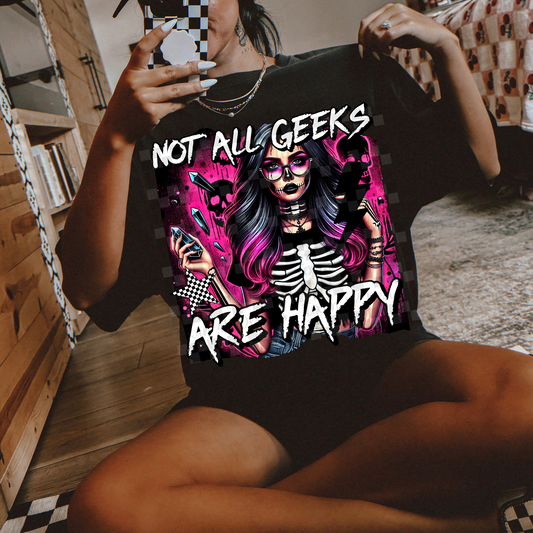 not all geeks are happy - DIGITAL PNG