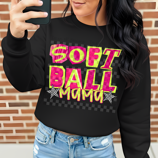softball mama - DIGITAL PNG