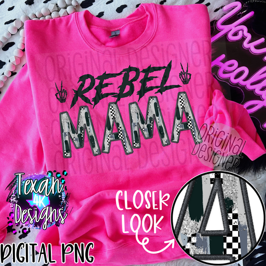 rebel mama - DIGITAL PNG