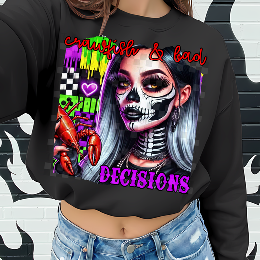 crawfish & bad decisions - DIGITAL PNG