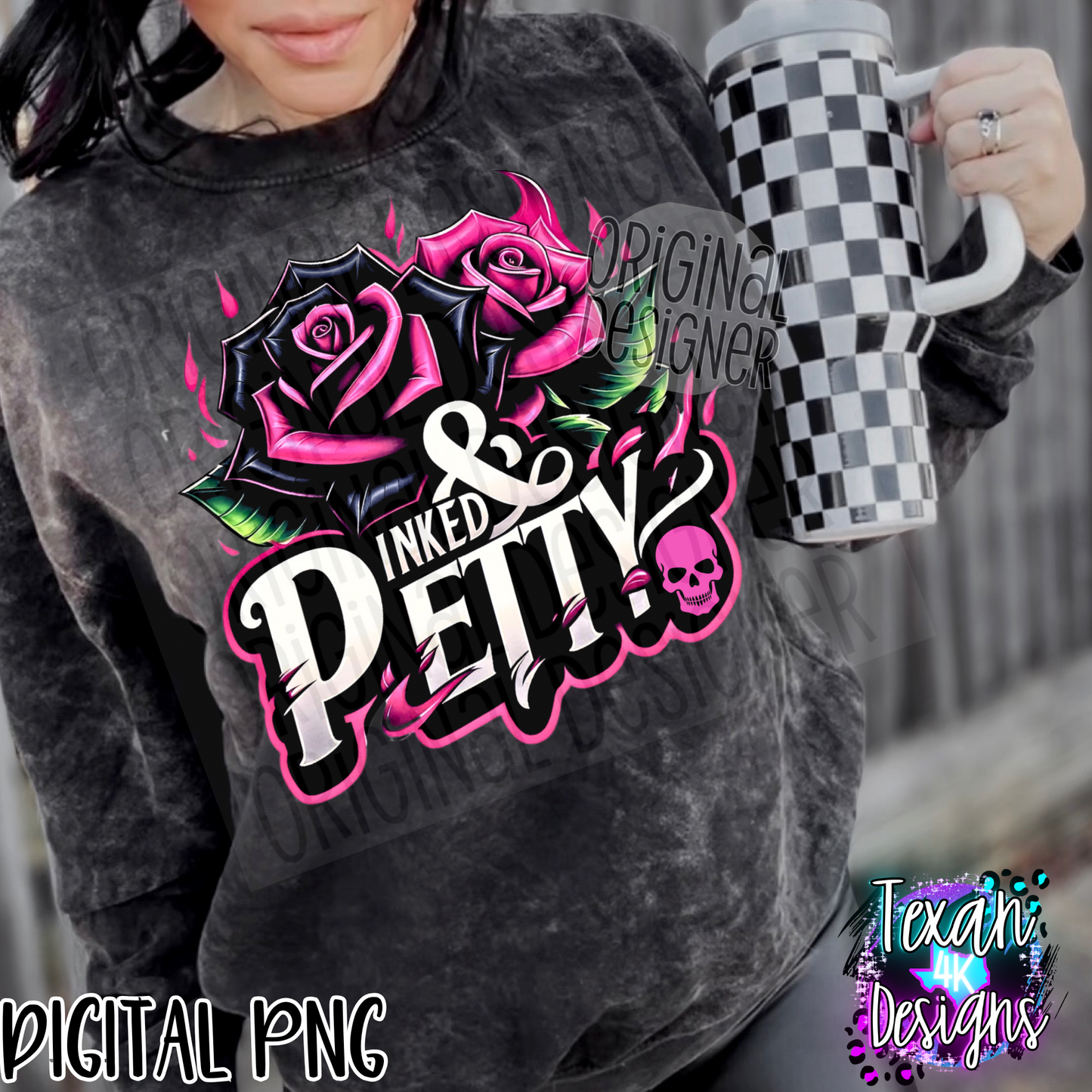 inked & petty - DIGITAL PNG