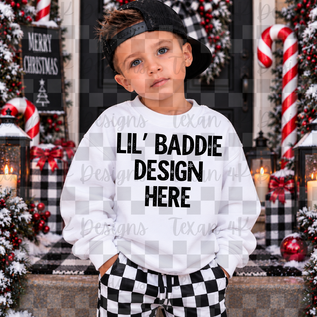 white sweat shirt shirt , mock up (boy)