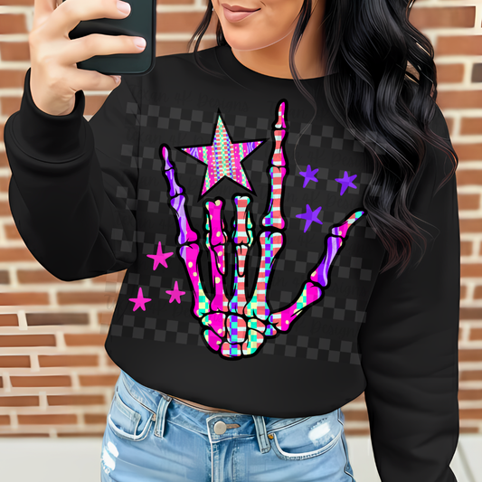 skelly ILY hand - DIGITAL PNG