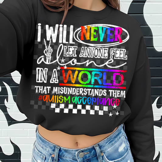 i will never let anyone (autism) -2  DIGITAL PNG