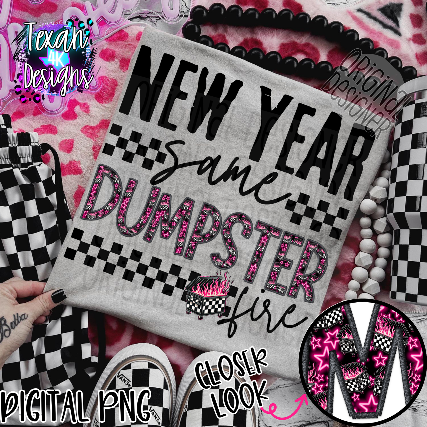 new year same - DIGITAL PNG