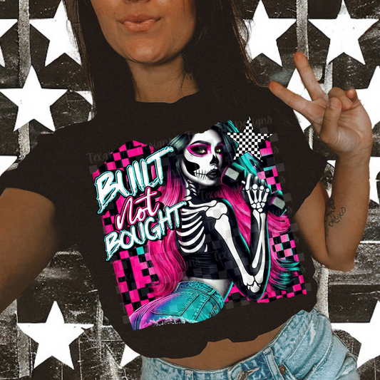 built not bought - DIGITAL PNG