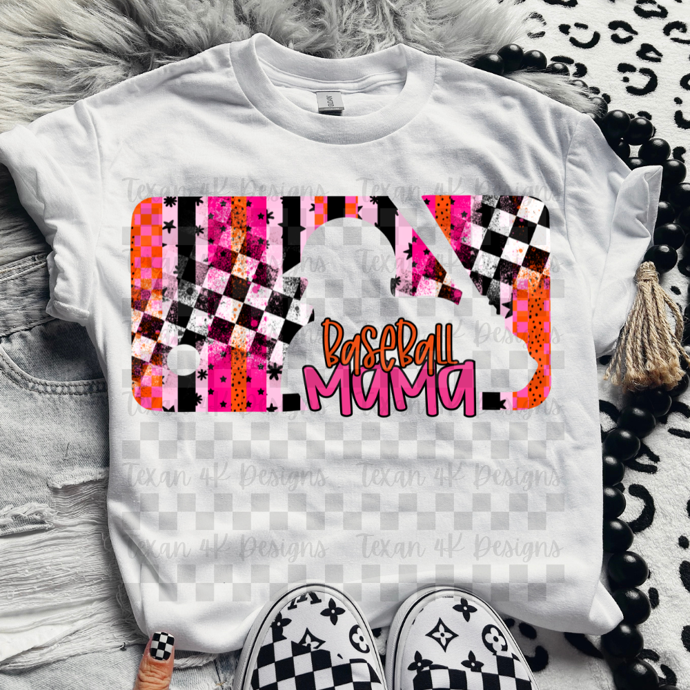 baseball mama - DIGITAL PNG
