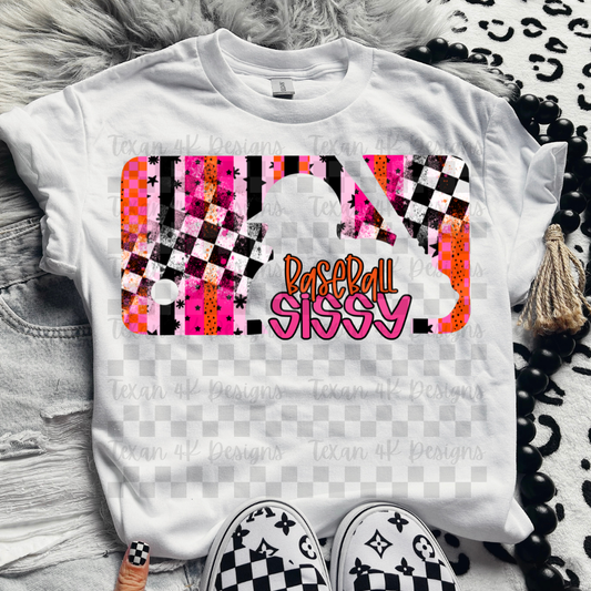 baseball sissy - DIGITAL PNG