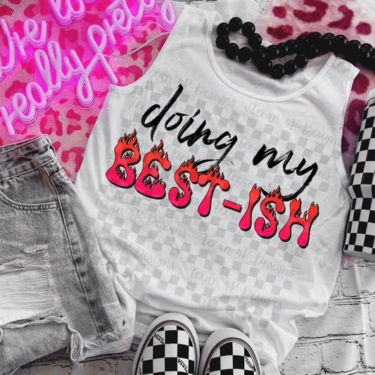 doing my best-ish - DIGITAL PNG