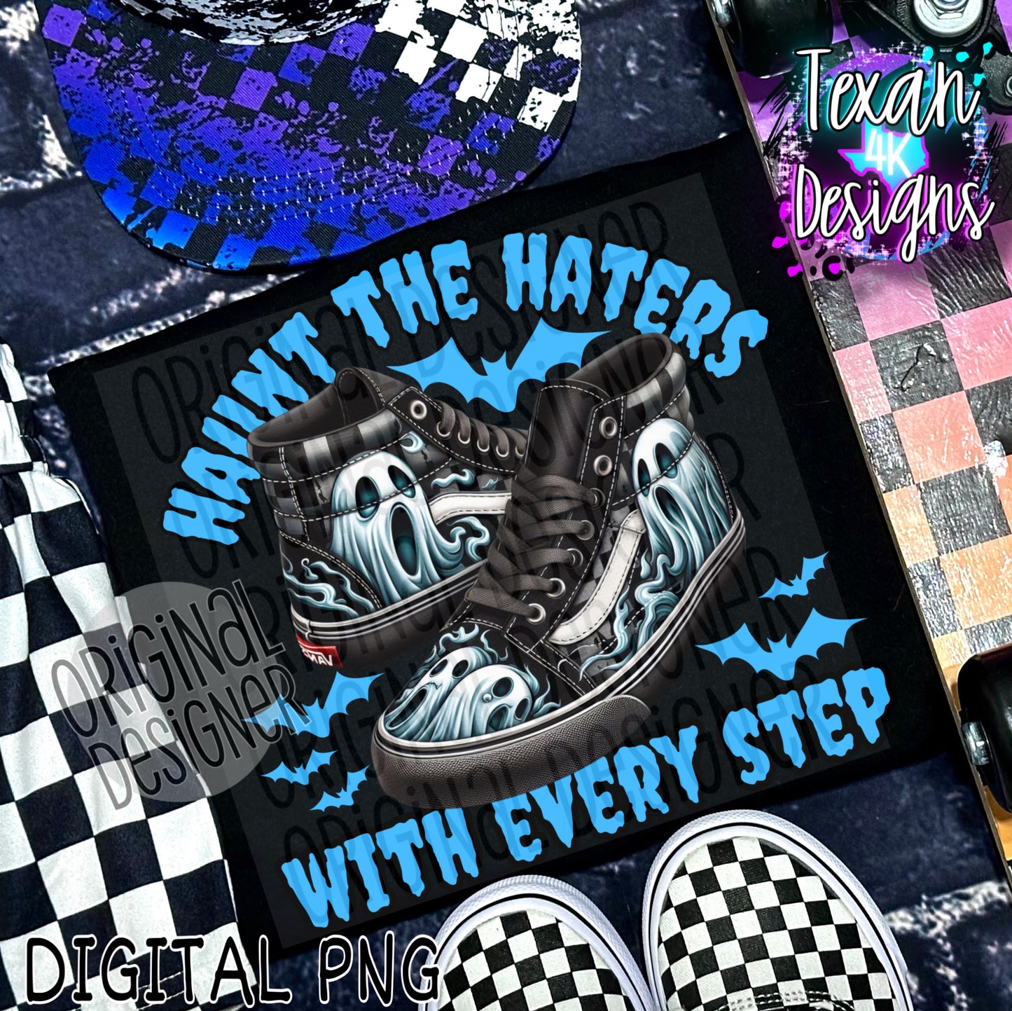 haunt the haters with every step boy edition - DIGITAL PNG