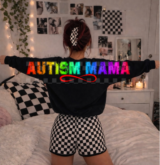 autism mama -  DIGITAL PNG