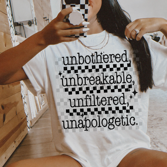 unbothered - 2 DIGITAL PNG