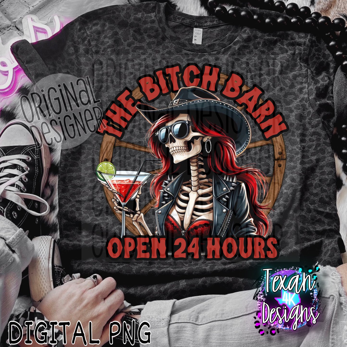 the bitch barn open 24 hours - DIGITAL PNG