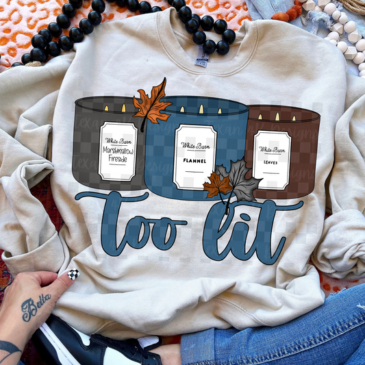 too lit - DIGITAL PNG