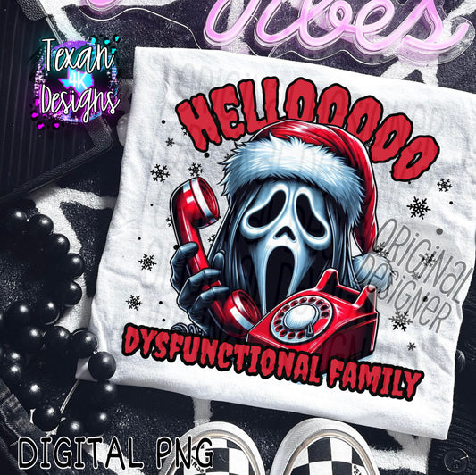 hello dysfunctional family- DIGITAL PNG