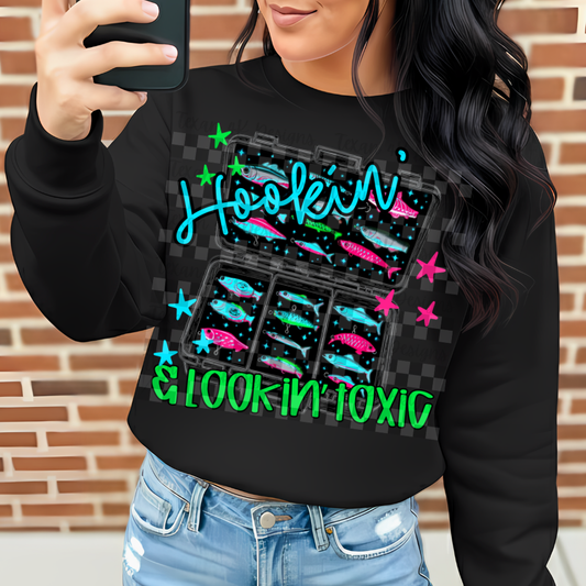 hookin' and lookin' toxic- DIGITAL PNG
