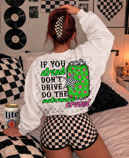 if you drink - DIGITAL PNG