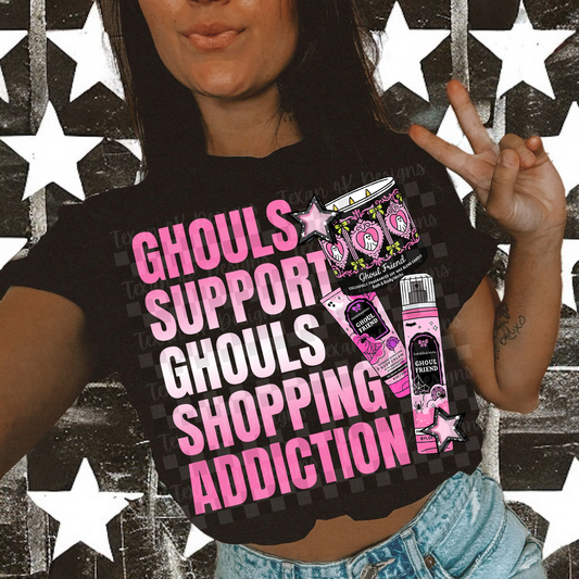 ghoul support ghoul shopping addiction - 2 DIGITAL PNG
