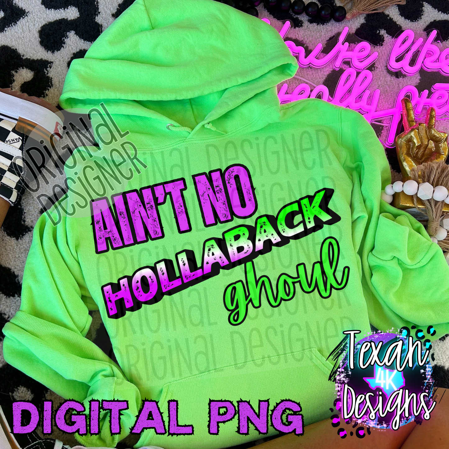 aint no hollaback ghoul - DIGITAL PNG