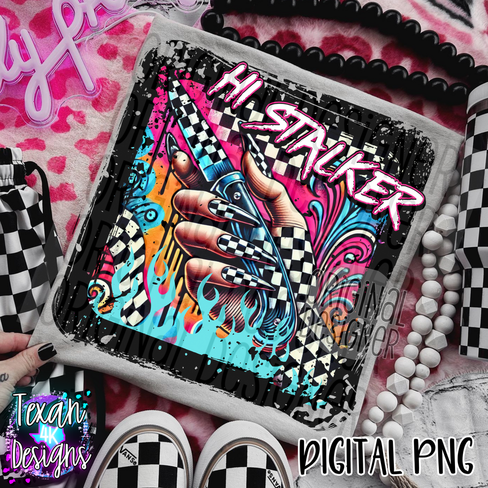 hi stalker - DIGITAL PNG – Texan 4K Designs