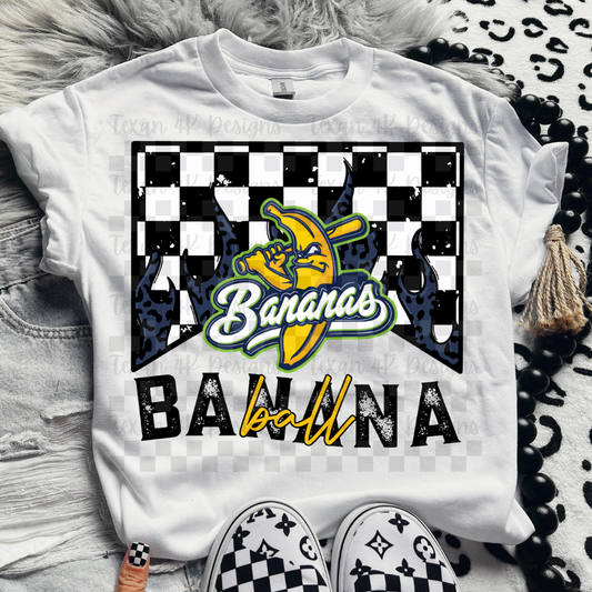 M leopard flames BB bananas -  DIGITAL PNG