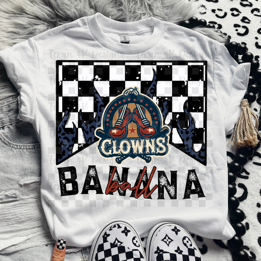 M leopard flames BB clowns -  DIGITAL PNG