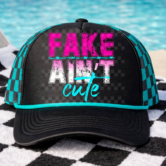 fake ain't cute  - DIGITAL PNG