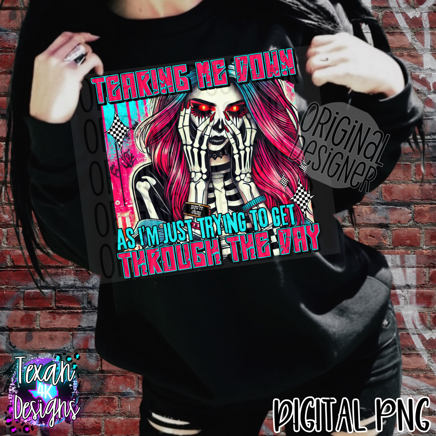 tearing me down - DIGITAL PNG