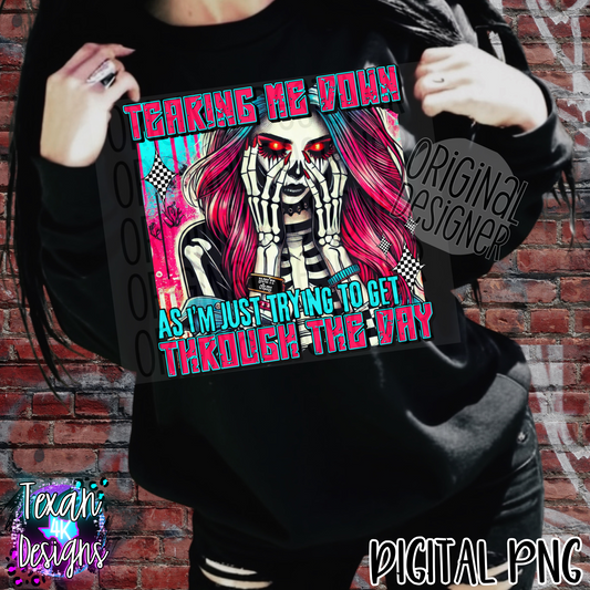tearing me down - DIGITAL PNG