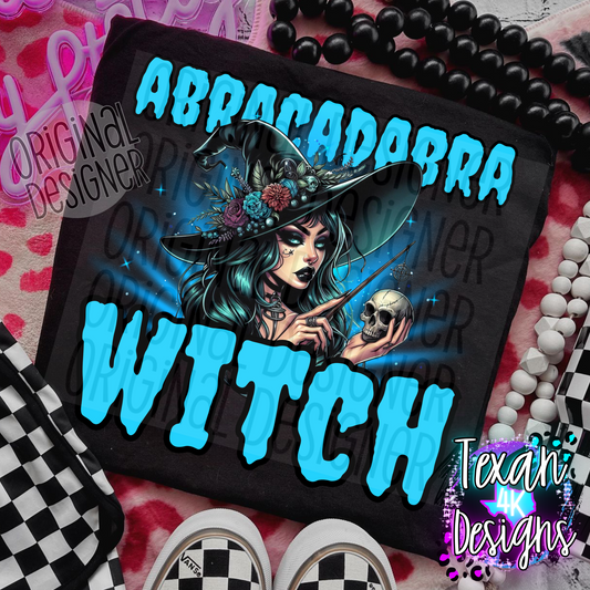 abracadabra witch - DIGITAL PNG