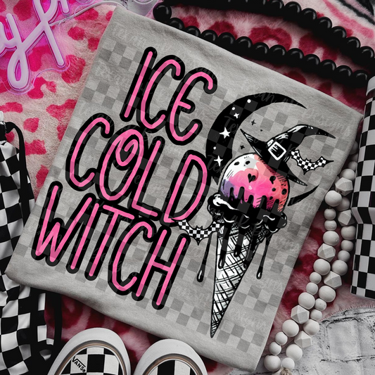 iced cold witch - DIGITAL PNG