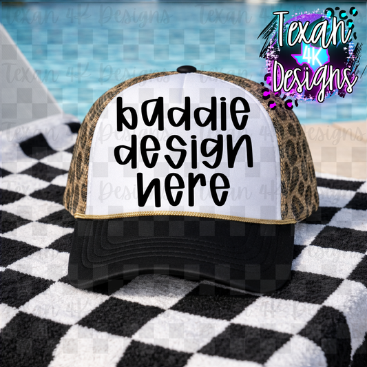 white w/ leopard hat mock up