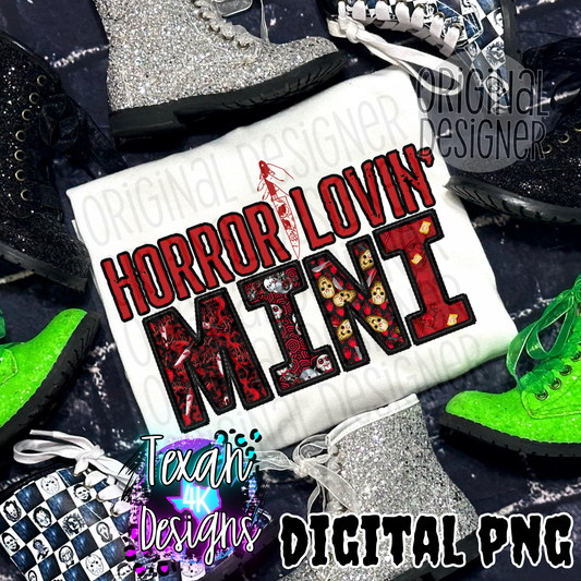 horror lovin' mini - DIGITAL PNG