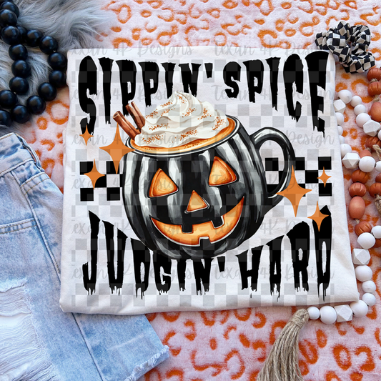 sippin' spice - DIGITAL PNG
