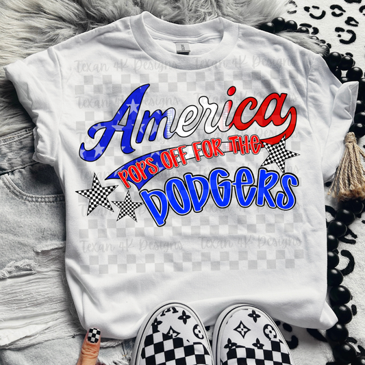 america pops off for the D - DIGITAL PNG