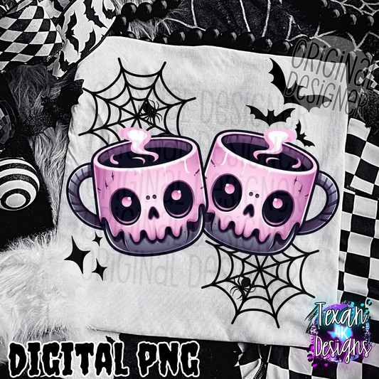 spooky mugs - DIGITAL PNG