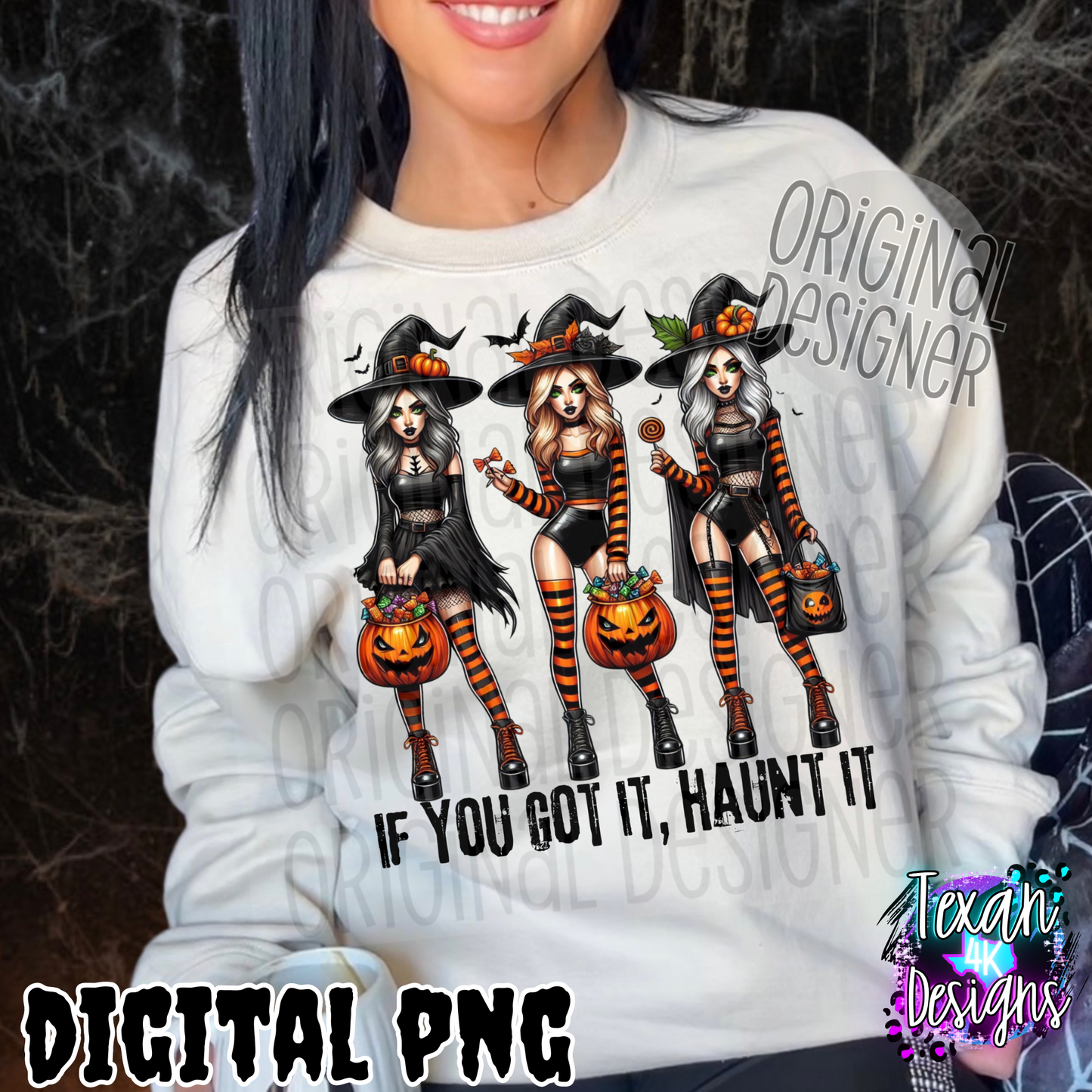 if you got it haunt it black sub friendly - DIGITAL PNG