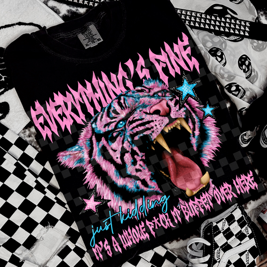 everything's fine just kidding -  DIGITAL PNG
