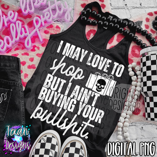 i may love to shop - 2 DIGITAL PNG