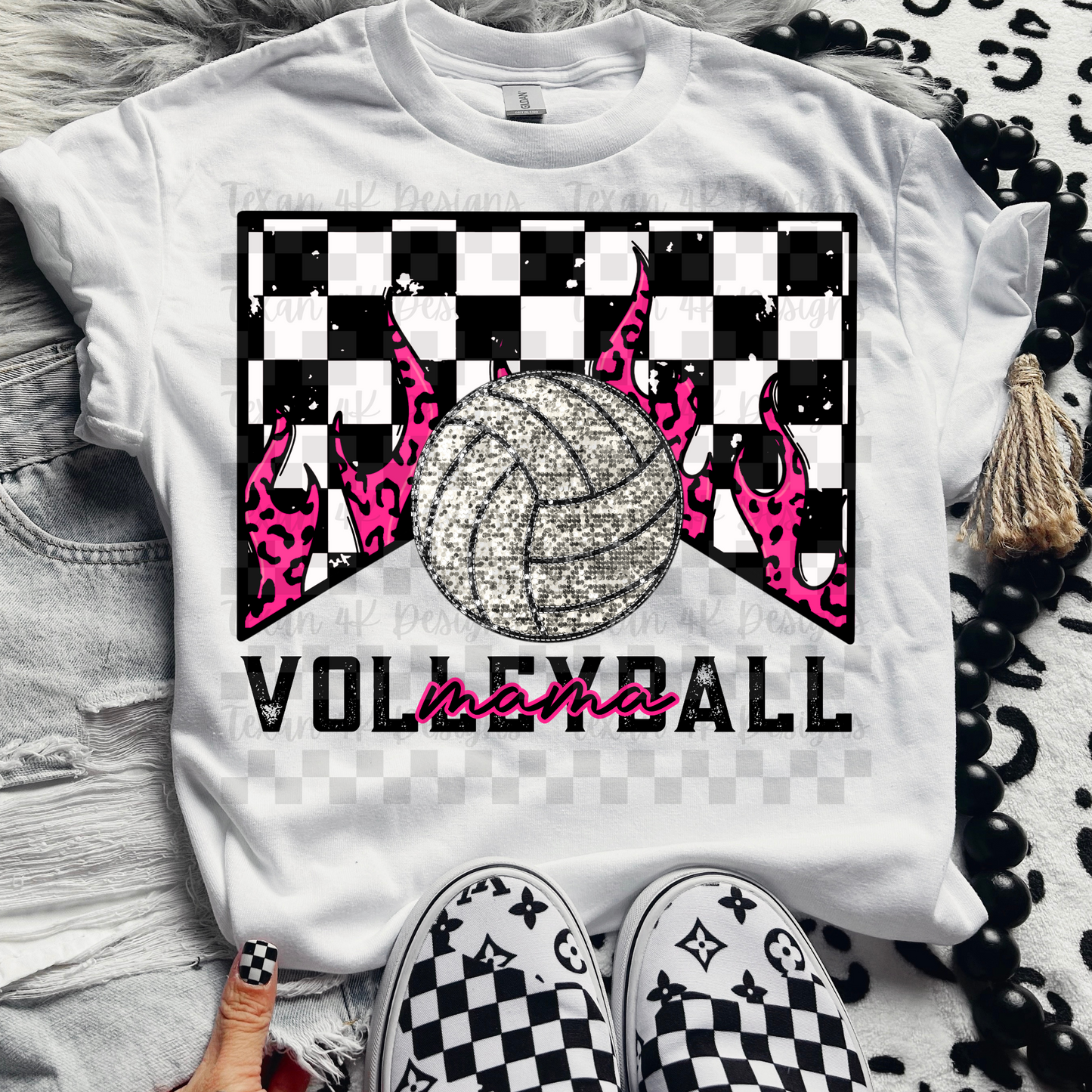 volleyball mama -  DIGITAL PNG