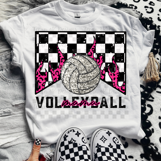 volleyball mama -  DIGITAL PNG