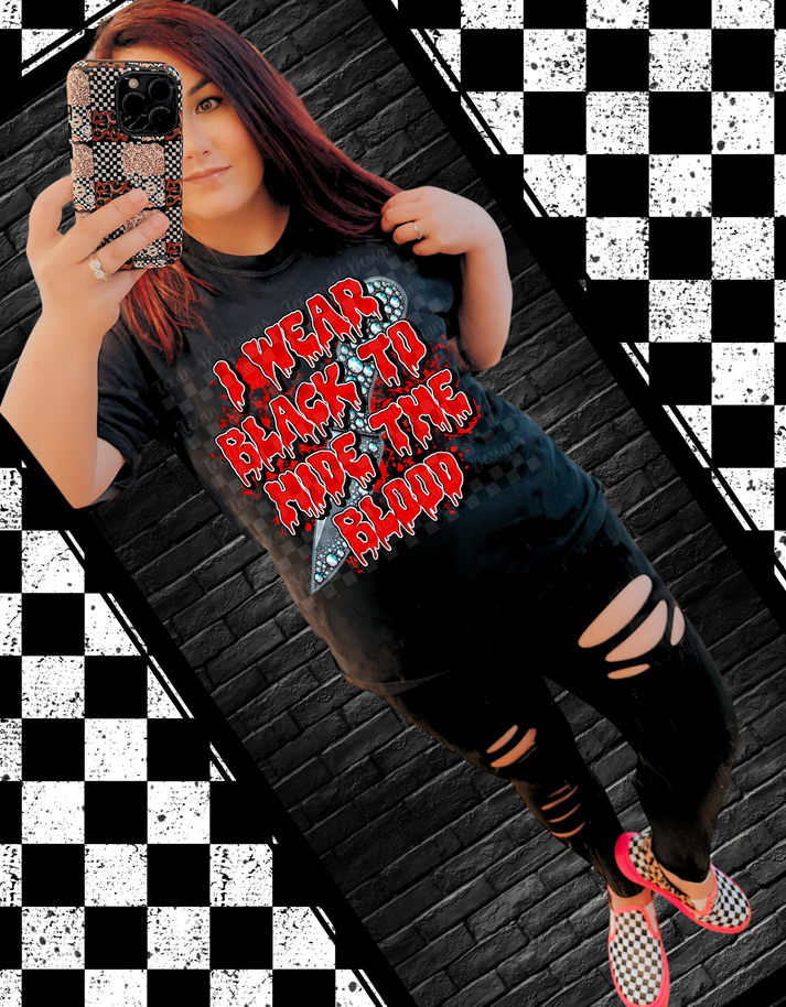 i wear black - DIGITAL PNG – Texan 4K Designs