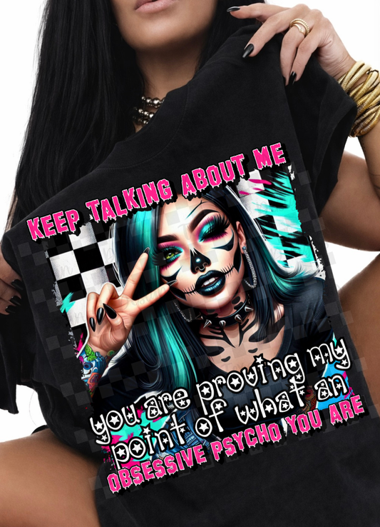 keep talking about me - DIGITAL PNG