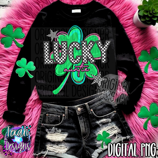 lucky auntie - DIGITAL PNG