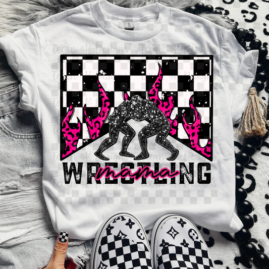 wrestling mama -  DIGITAL PNG